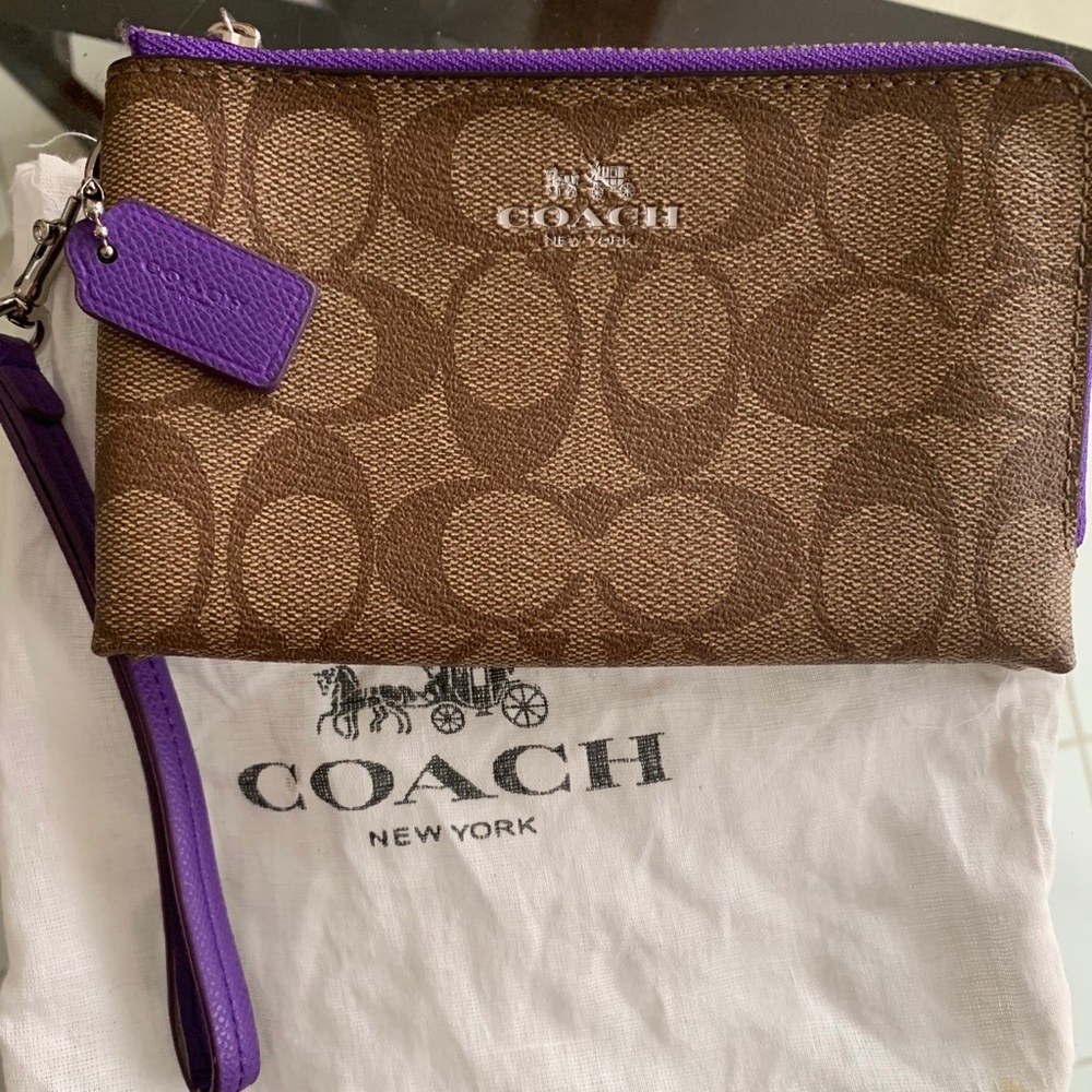 Coach wristlet
